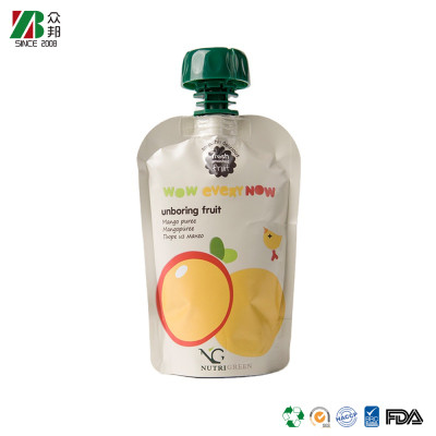 China Factory Plastic Packaging Bag Stand up Pouch Sauces, Syrup And Honey Packaging