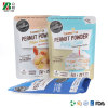 Vitamin Supplement Protein Powder Food Packaging Bag Manufacturer Plastic Matte Glossy Finished Stand Up Pouch With Zipper
