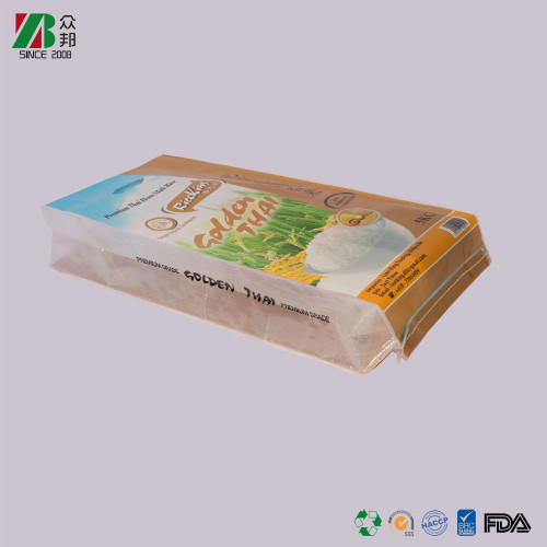 Wholesales Agriculture Custom BOPP laminated recycled 25kg PP Woven Bag for Packing Rice