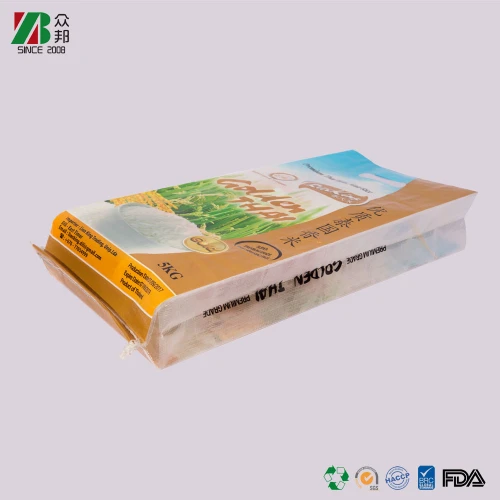 Wholesales Agriculture Custom BOPP laminated recycled 25kg PP Woven Bag for Packing Rice