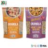 China Supplier Food Grade Stand Up Zip lock Plastic Packaging Granola Oatmeal Packaging Bag With Custom Printing