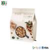 China Wholesale Matte Finish Box Pouch Aluminum Foil Flat Bottom Coffee Snack Nuts Packaging Plastic Bag With Zipper