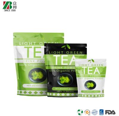 Wholesale Factory Custom ECO Friendly Compostable Empty Coffee Tea Bags with Valve and Zipper