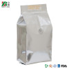 Custom Printed Logo China Food Grade Moisture Proof Matte Finish Aluminum Foil Coffee Bean Packaging Bag With Valve and Zipper