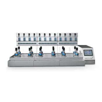 Multiple glass bioreactor(off-site sterilization) bacterial fermenter