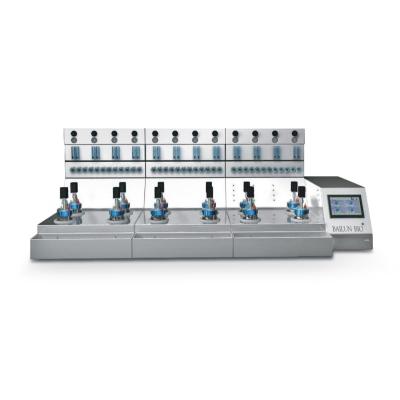 Multiple glass bioreactor(off-site sterilization) bacterial fermenter
