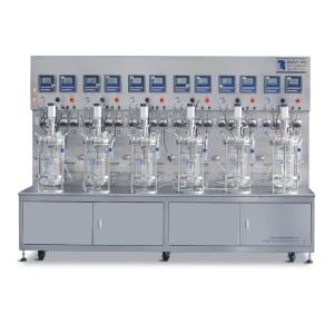 Multiple glass bioreactor(off-site sterilization) bacterial fermenter