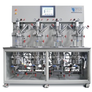 Quadruple glass bioreactor(off-site sterilization)