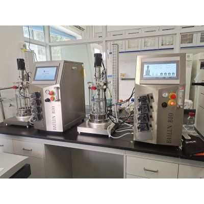 Cell Culture Parallel Multiple Bioreactor GLASS-Microbial Fermentation