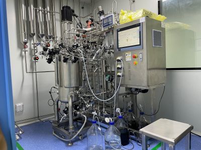 Stainless steel fermenter for Biopolymers