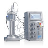 High quality glass fermenter mechanical stirring with stirred tank bioreactor model