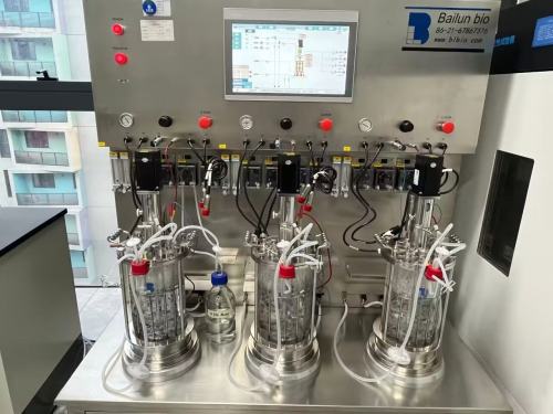 fermentation glas benchtop bioreactor stir tank biological fermentation prices