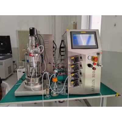 Wholesale direct sales glass fermenter mechanical stirring bioreactors for cell culture