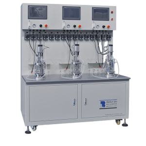 5L Triple glass fermenter bio fermentation tank benchtop bacterial fermenter systems
