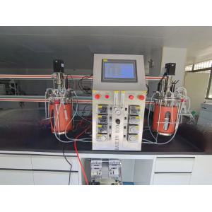 On sale glass fermenter lab scale fermentor model with mechanical drive