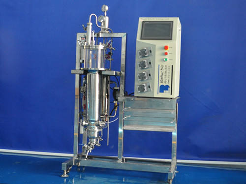 Glass fermenter in-situ sterilization with BLBIO-GJAV model which is suitable for microorganism Culture