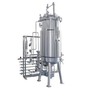fermentation lid 1000 litre water tank bioreactor industrial continuous stirred tank reactor