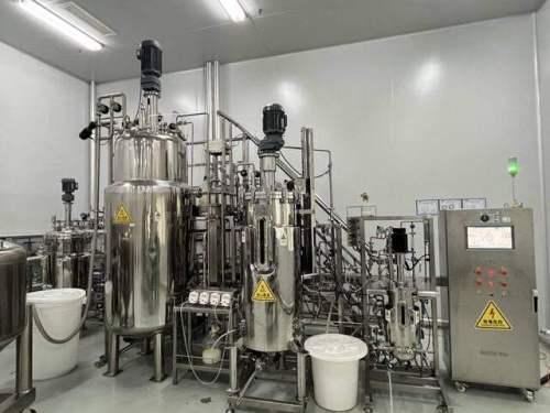 Microbiologia Industrial Fermentação Fermentador de Aço Inoxidável Fluxo Perfusão Biorreator