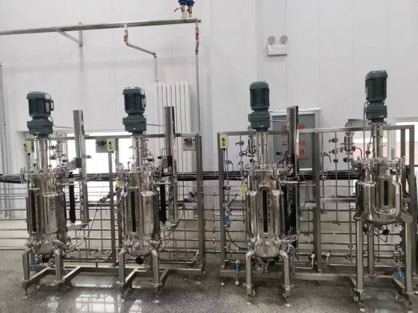 Microbiologia Industrial Fermentação Fermentador de Aço Inoxidável Fluxo Perfusão Biorreator