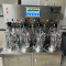 Animal cell culture laboratory fermenter bioreactor 5 liter glass continuous