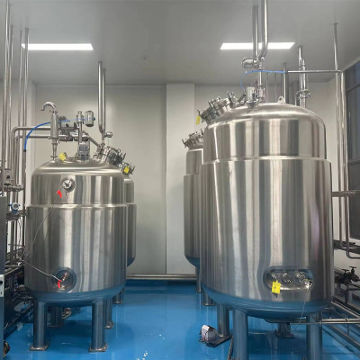 Proceso del sistema CIP de equipos de limpieza in situ de los fabricantes
