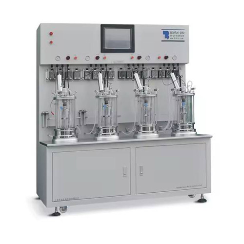 benchtop bioreactor for lab small glass bioreactor Fermentador reactor chemical reactor