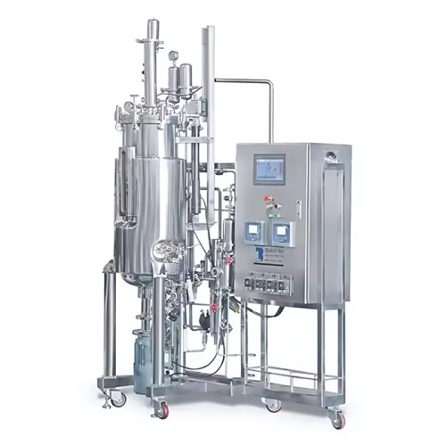 biorreator fermentador biorreator de vidro 5l Equipamento de fermentação agitação mecânica