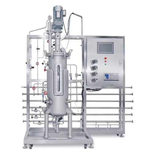 Chinese Brand Innova Solid Fermentation Fermenter 50 liter stainless bioreactor Reactor