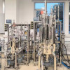 Fermentador de células madre pluripotentes inducidas por biorreactor Reactor de acero inoxidable de 50 litros