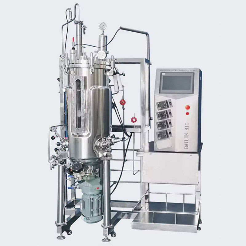 bioreactor fermenter 5l glass bioreactor