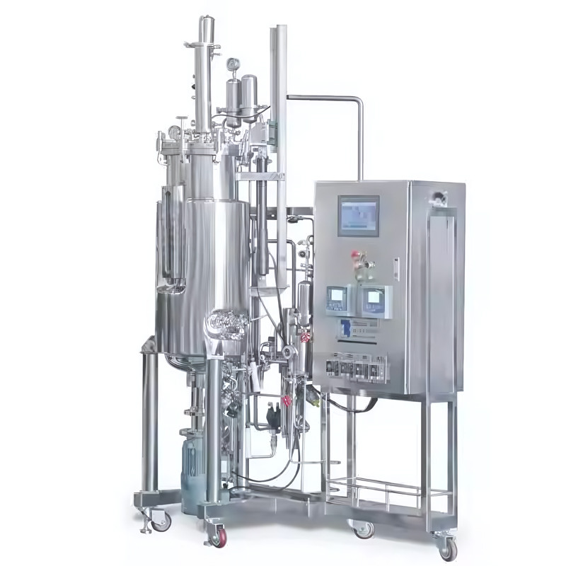 Glass Cell Culture Fermenter Fermentor Bioreactor