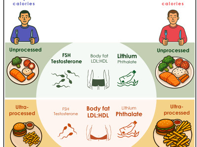 Cell Journal: Ultra processed foods harm male reproductive health!