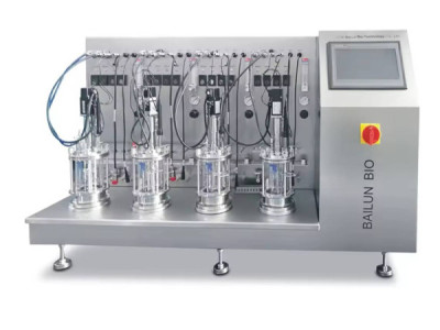 High Clarity Mini Lab Glass Fermenter for Cell Culture