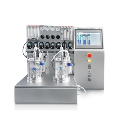 Fed Batch Bioreactor Design Glass Primary Fermenter with fermentation bioreactor System