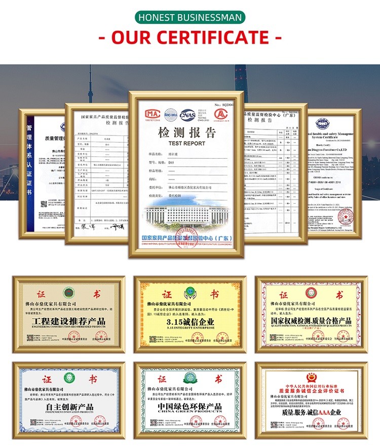 What certificates do you have?