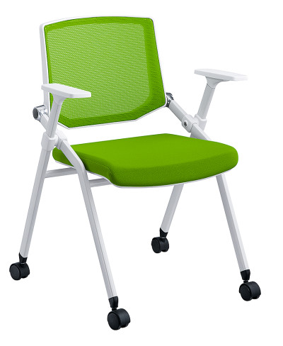Chaise de formation de réunion de bureau en gros chaises pliantes de salle de conférence avec bras