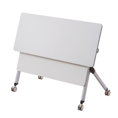 Customizable office furniture training room tables foldable conference meeting room training desk with wheels
