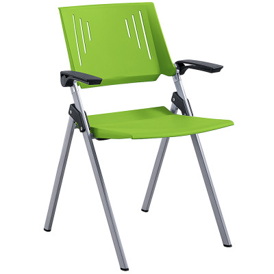 Wholesale Stackable training and conference chairs with armrests for office meeting school library