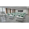 Foldable Chair Office Furniture Conference Chair With Writing Tablet Plastic Training Chair Factory Wholesale