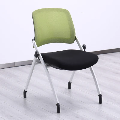 Customizable Folding training chair factory direct supply for classroom conference and training room mesh back