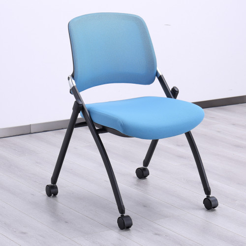 Fourniture directe d'usine de chaise de formation pliante personnalisable pour le dossier en maille de salle de conférence et de salle de formation