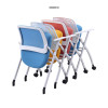 Wholesale Folding Training chair factory direct supply for classroom conference and training room with folding board pad Personalised colours