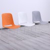 كرسي تدريب مكتب قابل للتكديس للبيع بالجملة ، كراسي اجتماعات بلاستيكية لغرفة الاجتماعات ، للمساحات متعددة الوظائف