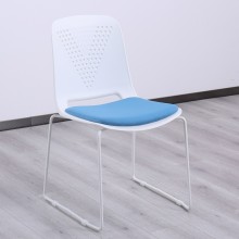 Plastic seat and iron feet modern simplicity training chair for classroom laboratory