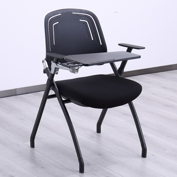 Wholesale Folding Training chair factory direct supply for classroom conference and training room with folding board pad