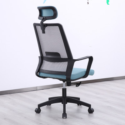 Factory Office Mesh Chairs With Headrest Liftable Ergonomic Chair Color Customized Work Staff Chair Wholesale