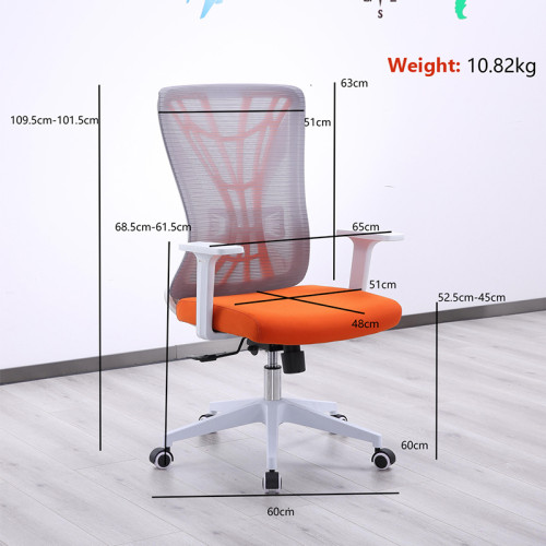 Office Furniture High Back Custom Adjustable Executive Ergonomic Office Swivel Chairs