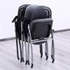 Foldable Fraining Chair With Writing Pad Plastic Conference Training Chair Tablet Factory Wholesale