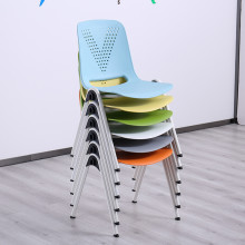 Wholesale plastic chairs for events office furniture conference chairs meeting training room satackable chairs