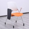 wholesale plastic foldable student chair student arm chairs furnitures for school training folding chair with writing pad